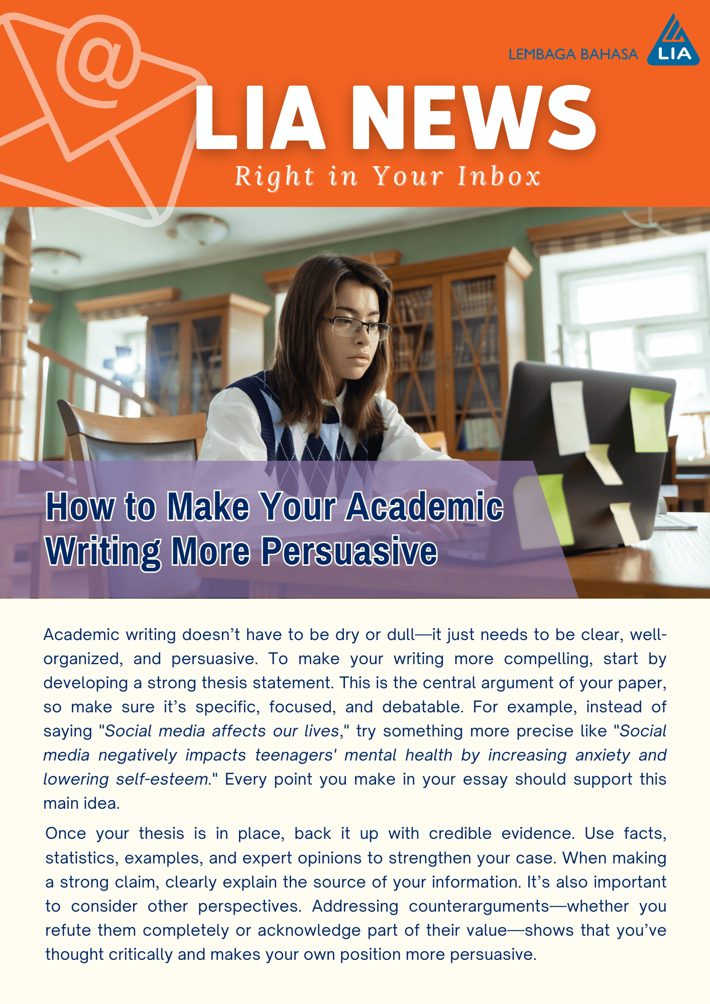 How to Make Your Academic Writing More Persuasive