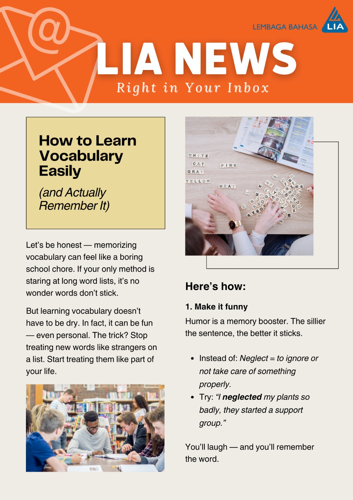 How to Learn Vocabulary Easily (and Actually Remember It)