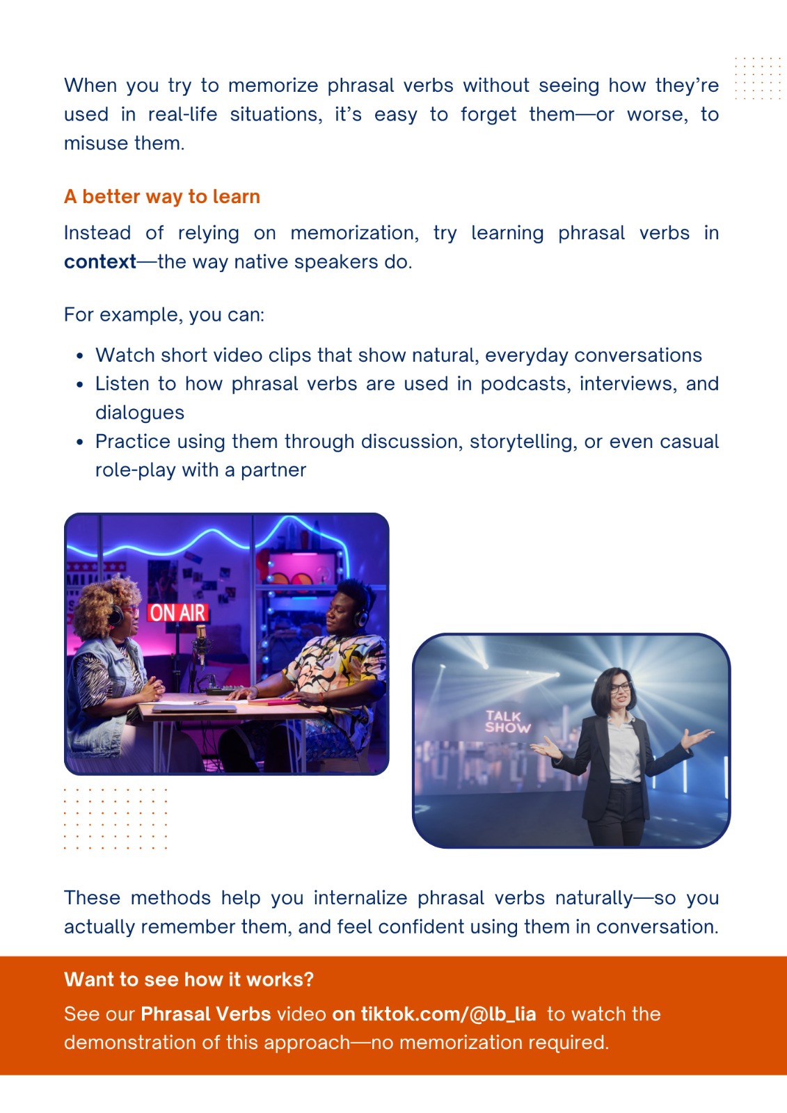 Why Memorizing Phrasal Verbs Doesn't Work (and What to Do Instead)