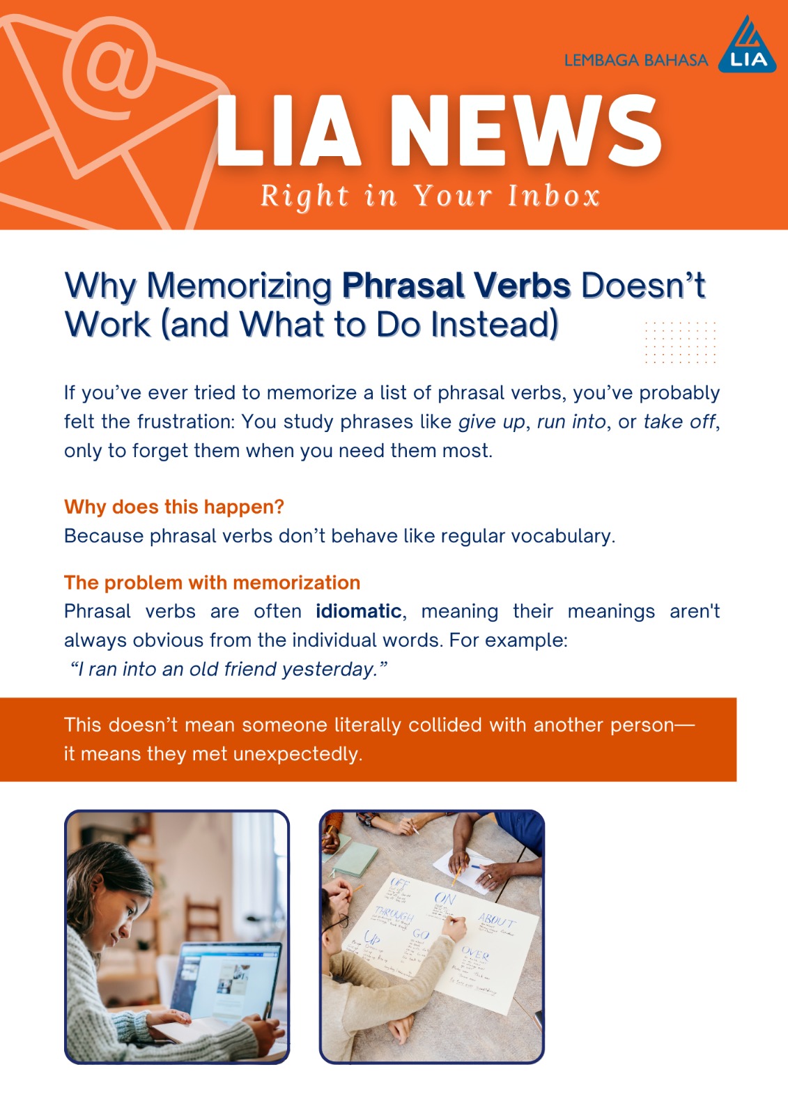 Why Memorizing Phrasal Verbs Doesn't Work (and What to Do Instead)