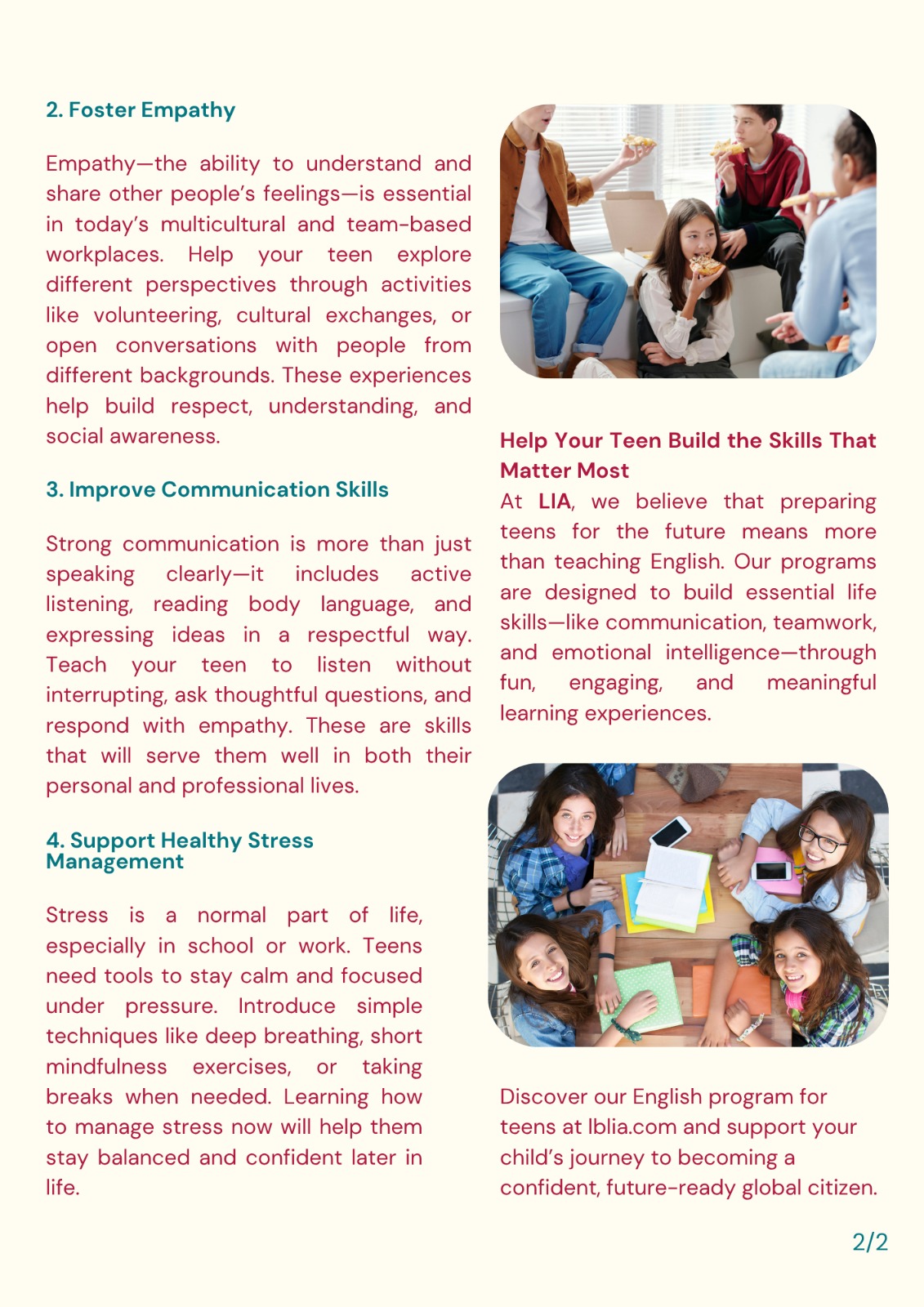 How to Develop Emotional Intelligence to Help Teens Succeed in the Global Job Market