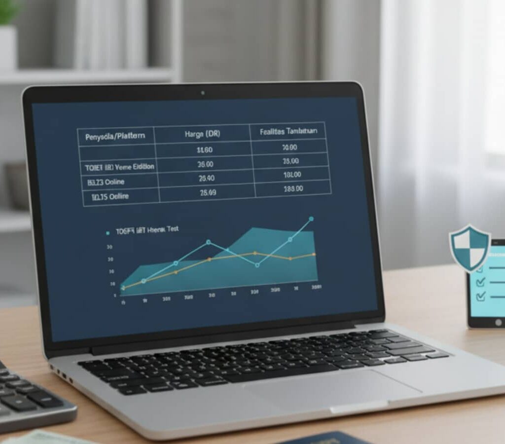 Biaya Tes TOEFL Online 2025 Perbandingan Harga dan Fasilitas Lembaga Bahasa LIABanner1 Tes TOEFL Online - Biaya Tes TOEFL Online 2025: Perbandingan Harga dan Pilihan yang Tersedia - LB LIA