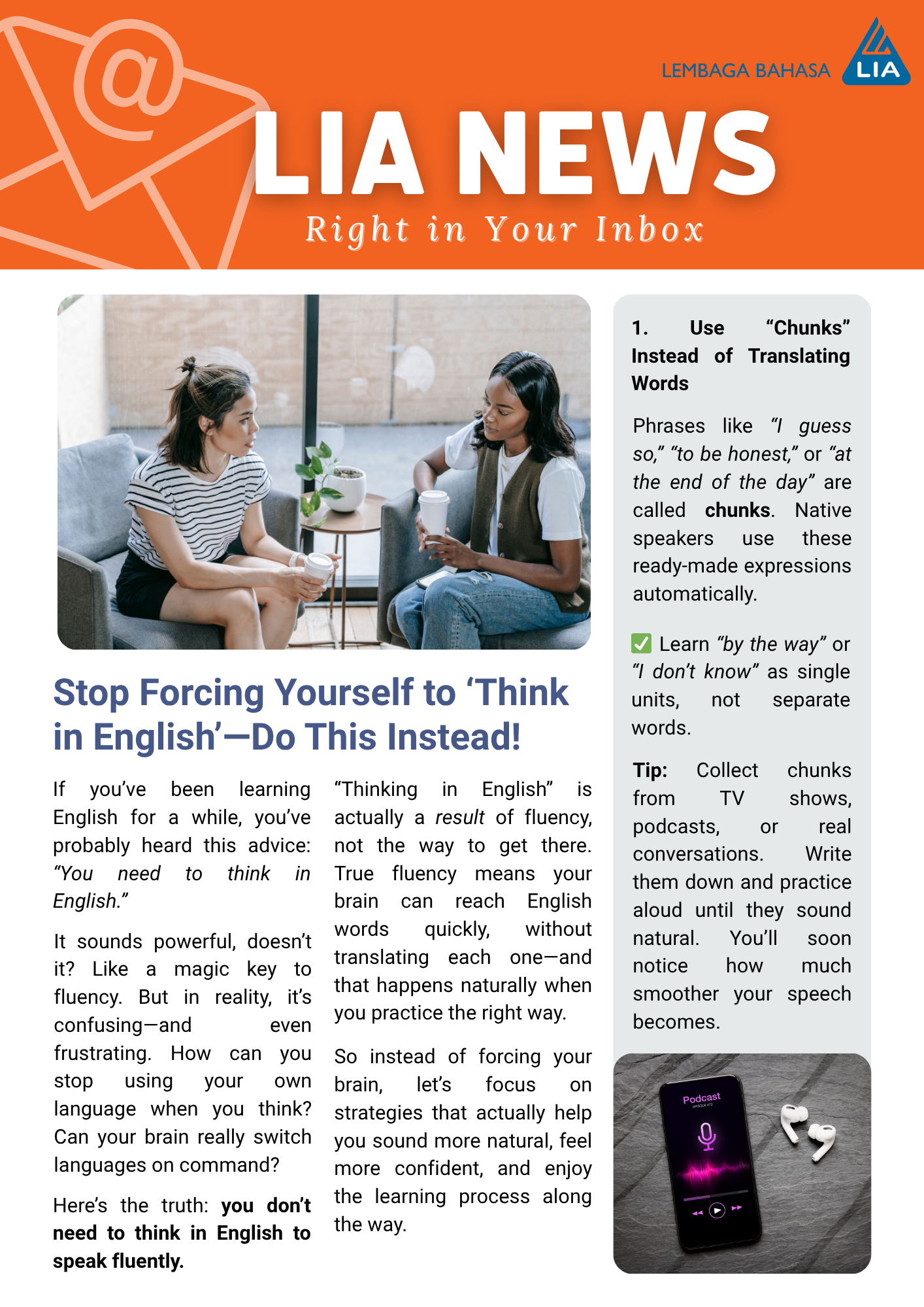 Stop Forcing Yourself to ‘Think in English’—Do This Instead!
