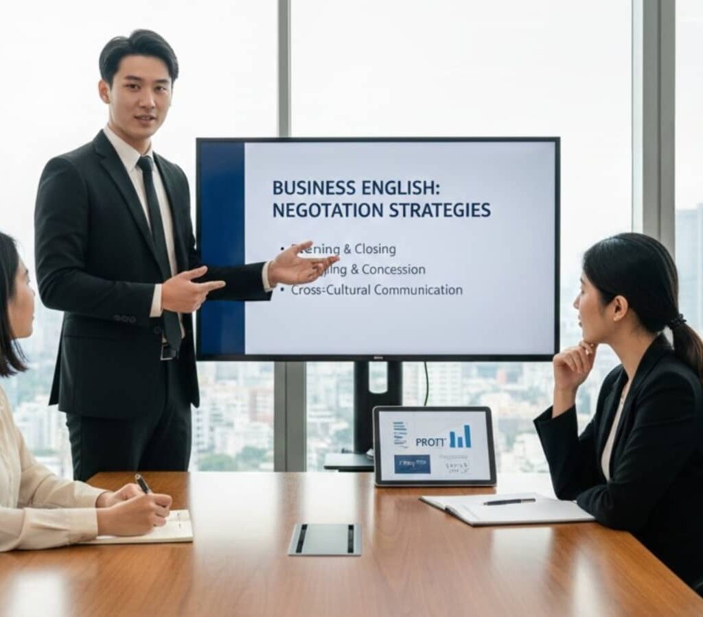 Kursus Bahasa Inggris Bisnis - Materi Kursus Bahasa Inggris Bisnis: Presentasi, Meeting, dan Negosiasi - LB LIA