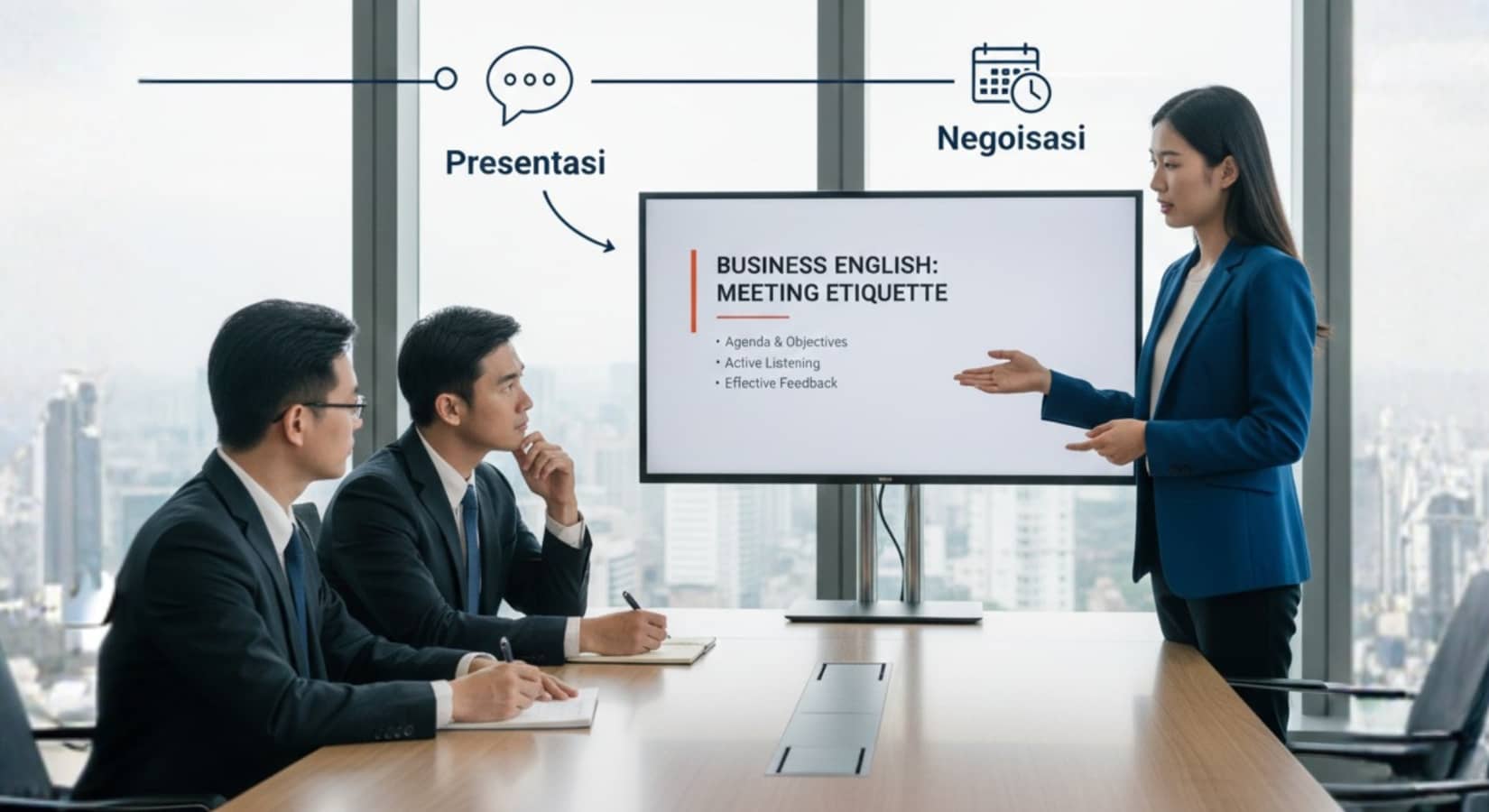 Materi Kursus Bahasa Inggris Bisnis: Presentasi, Meeting, dan Negosiasi