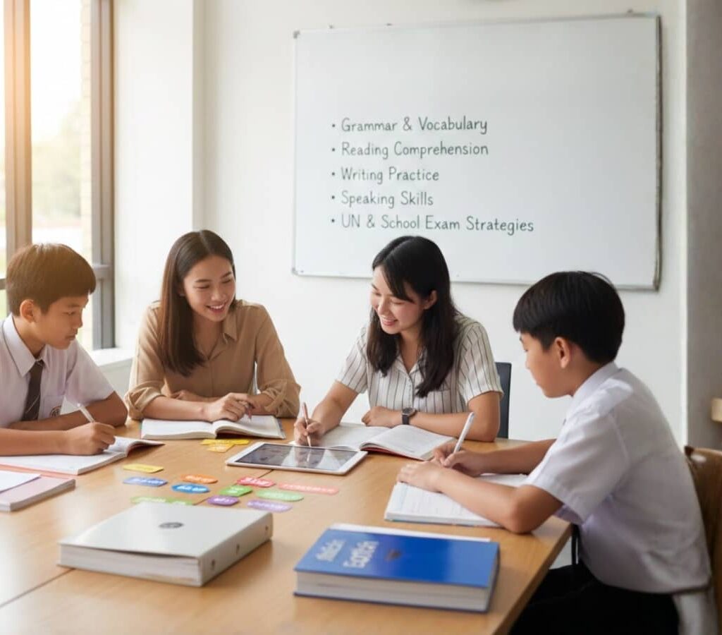 Les Bahasa Inggris SMP - Program Les Bahasa Inggris SMP: Membangun Kemampuan Bahasa yang Kuat - LB LIA