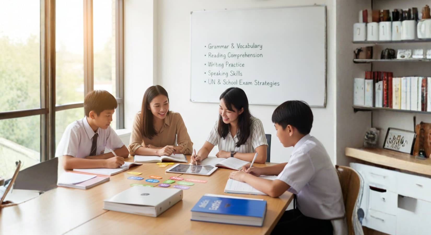 Les Bahasa Inggris SMP - Program Les Bahasa Inggris SMP: Membangun Kemampuan Bahasa yang Kuat - LB LIA