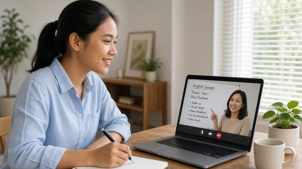 Efektifkah Les Bahasa Inggris Online? Hal yang Perlu Diketahui Sebelum Memilih Kelas
