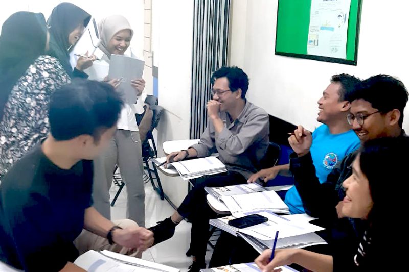 CVB-A2 kursus bahasa Inggris karyawan LIA MGT