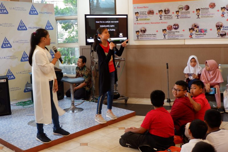 kegiatan siswa LIA Palembang 1