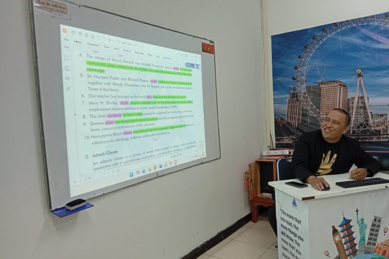 kelas di LIA Jalan baru